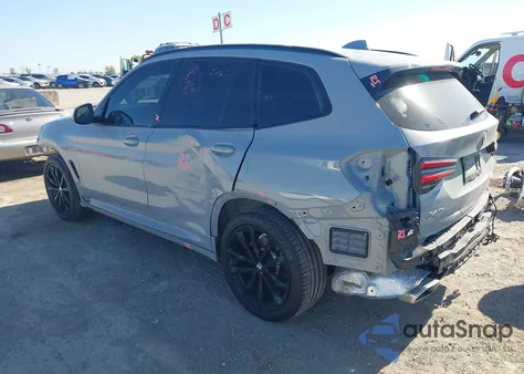 2022 BMW X3 Sdrive30I из США, поврежденный, VIN 5UX43DP0XN9L09255